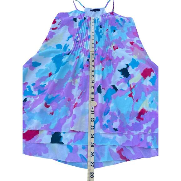 Sanctuary Multicolor Abstract Pleated Cami Mini Dress – Size XS - Picture 6 of 8